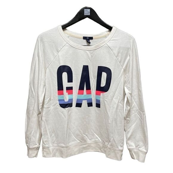 🌟GAP🌟White  Sweatshirt - Picture 1 of 1